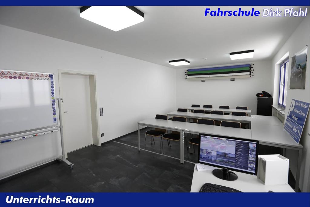 Seminarraum aus der Sicht des Lehrers.